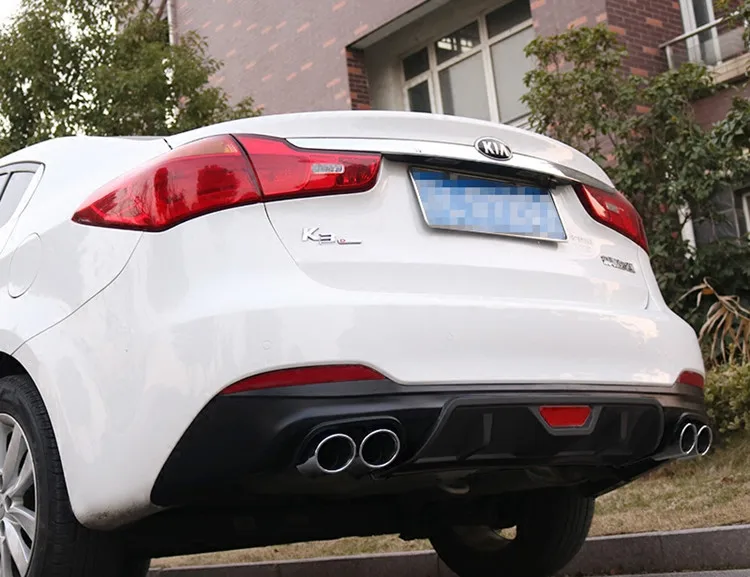Задний спойлер для Kia Forte задний переднего бампера K3 ABS 2013-2015 | Автомобили и