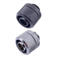 g14 soft tube compression fitting for computer water cooling system quick tighten through joint straight joint 10x13mm