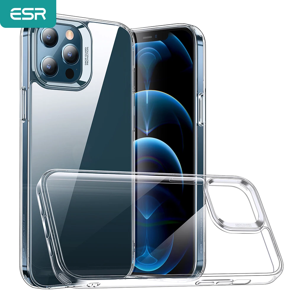 

ESR Phone Case for iPhone 13 12 Pro Max Classic Hybrid Case for iPhone 12 mini Clear Back Cover Funda for iPhone 12 Pro Max