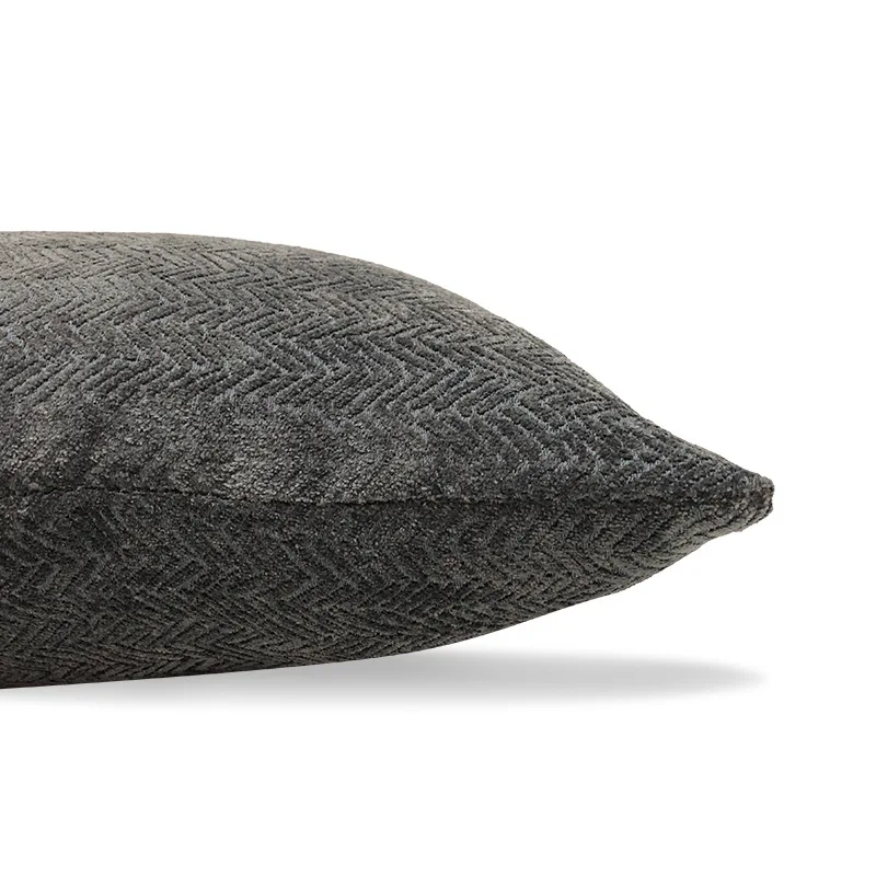 Наволочка для подушки chusion покрывает сплошную синель елочка наволочка украшение