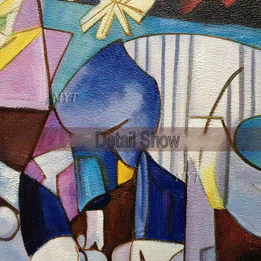 

Famous Abstract Paintings Reproduction 100% Hand-painted Oil Painting Canvas Wall Art Abstract Artwork Unframed For Living Room