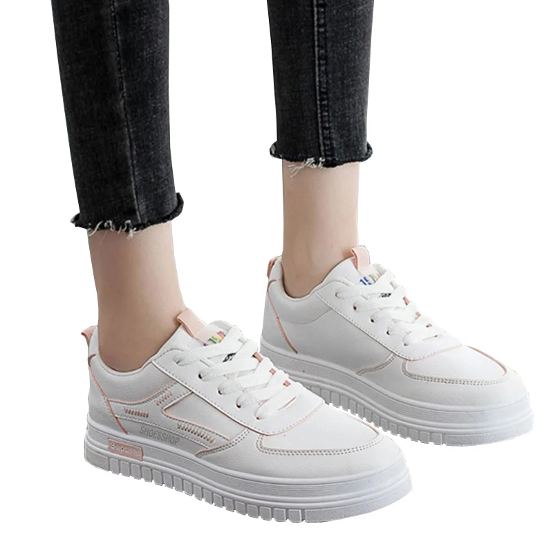 

Кроссовки женские спортивные, Повседневные Дышащие, для медсестер, модная обувь для бега, белые, Размеры 35-40