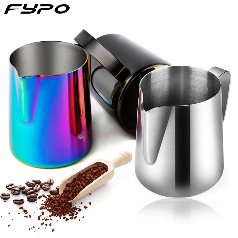 Чашка для эспрессо из нержавеющей стали чашка молока кофейная крем капучино