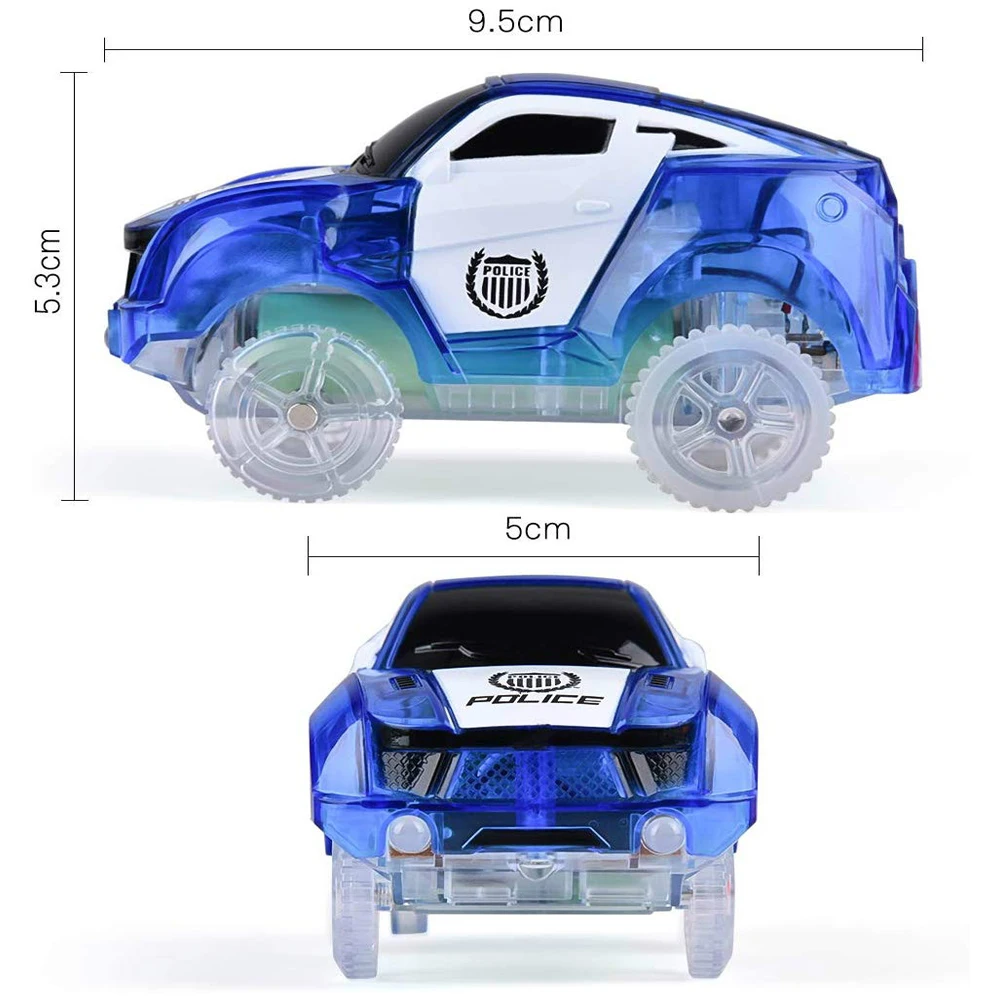 Магический трек светильник для автомобилей игрушечные машинки с 5 СВЕТОДИОДНЫЙ