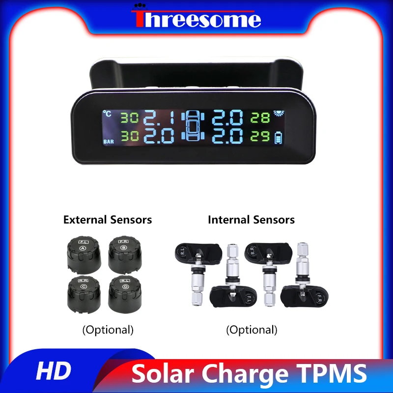 Система контроля давления в шинах для автомобиля 4 шины с - Цена: 1932.31