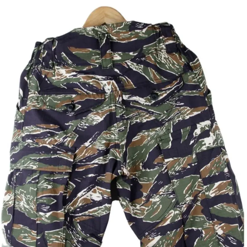 

SMTP M8 2649-BTC/ DF Combat Pants Outdoor Casual Military Army Camouflage Pants Blue Tigerstripe