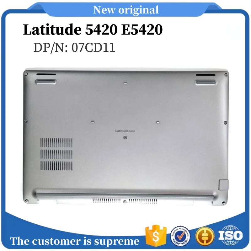 Online Cubierta De La Base Inferior Para Portátil Dell Latitude 5420 E5420, Cubierta Inferior D, Carcasa Plateada DP/N: 07CD11, Nueva Y Original