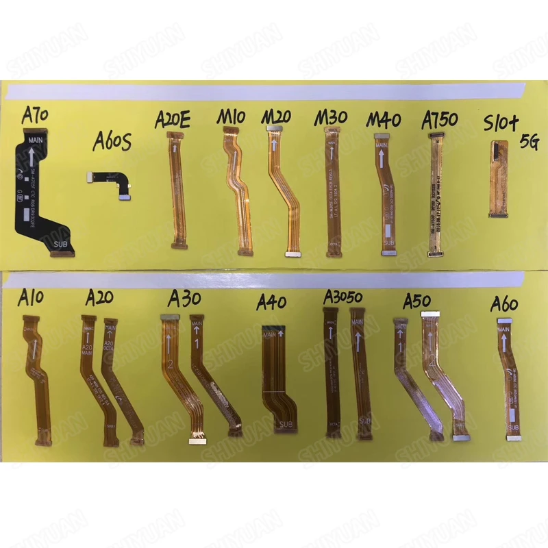 Гибкий кабель для материнской платы Samsung A10 A20 A30 A40 A50 A60 A60s A70 M10 M20 M30 M40 A20E A105 A505 A705