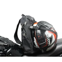 black helmet bag folding motorcycle backpack laptop travel bag rain cover waterproof muiltfunction