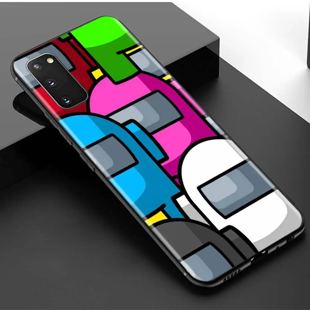 

Phone Case for Samsung S20 FE S20 S10 S8 S10E S9 Lite Ultia Plue 5G S7 Edge Thin Soft Cover Coque Among Us Game