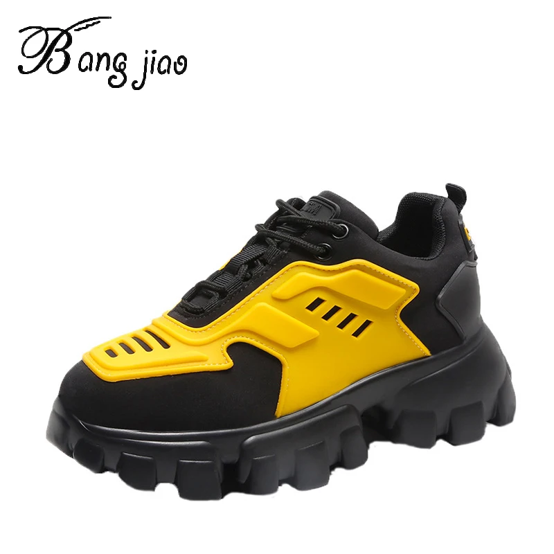 2020 кроссовки на массивной платформе разноцветная обувь Женская Повседневная