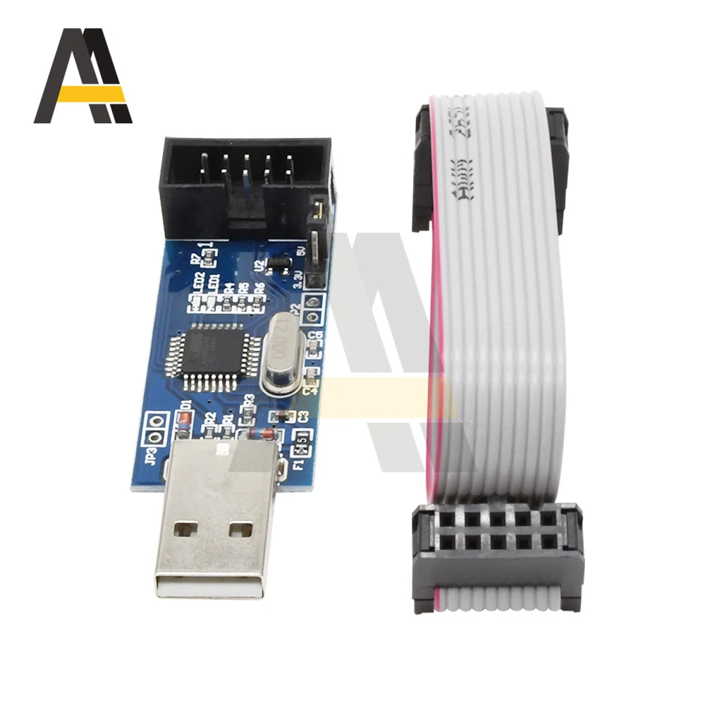 Программатор USBASP USBISP AVR модуль загрузки 3 В 5 в ATMEGA8 ATMEGA128 поддержка Win7 64 бит 10