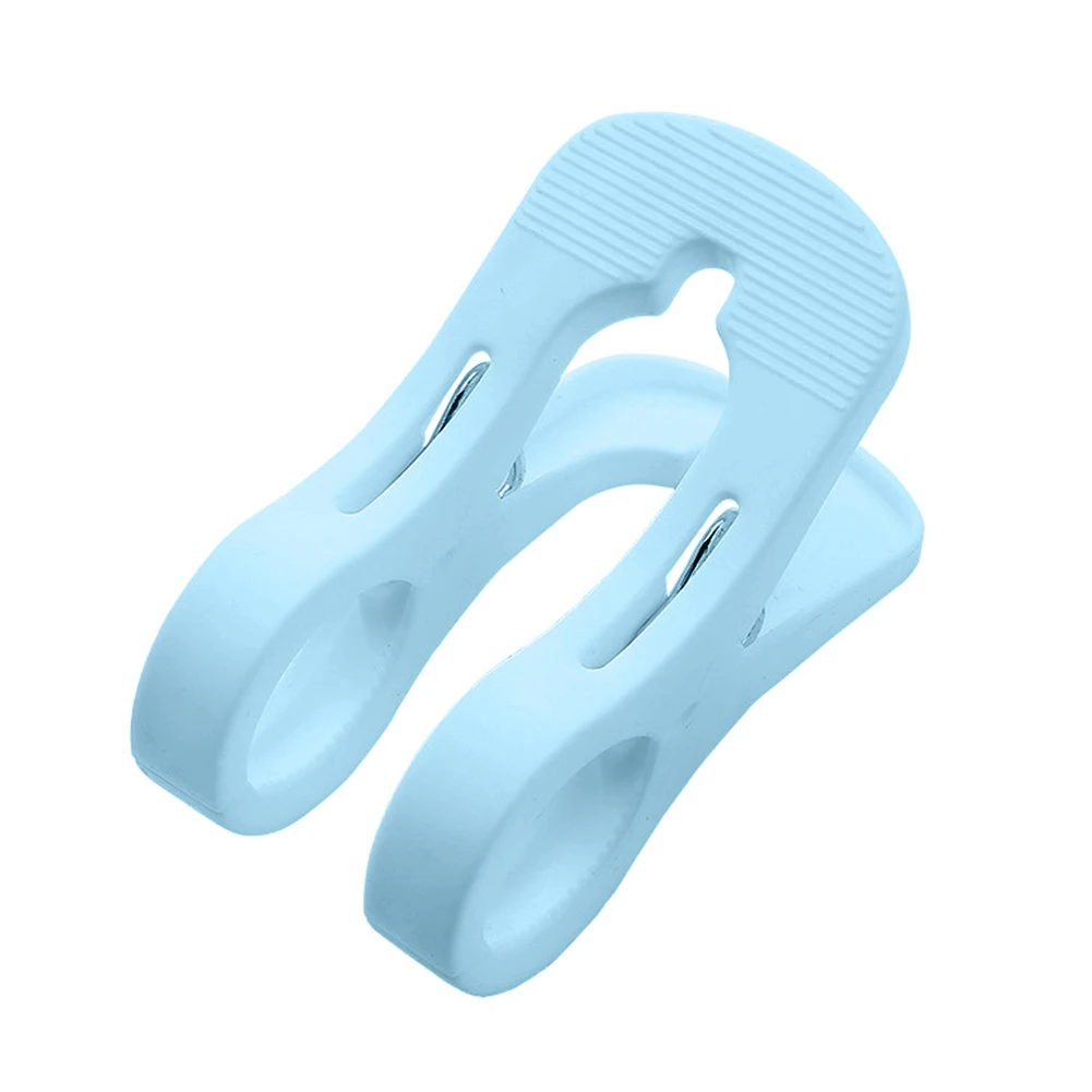 Bidentate японский стиль одежда зажим для сушки полотенец прищепки ветрозащитный