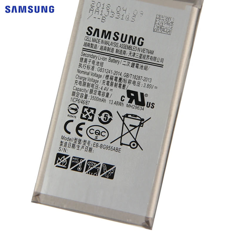 Samsung сменный аккумулятор EB-BG955ABA EB-BG955ABE для samsung GALAXY S8 Plus S8Plus S8+ G9550 SM-G9 SM-G955 батарея