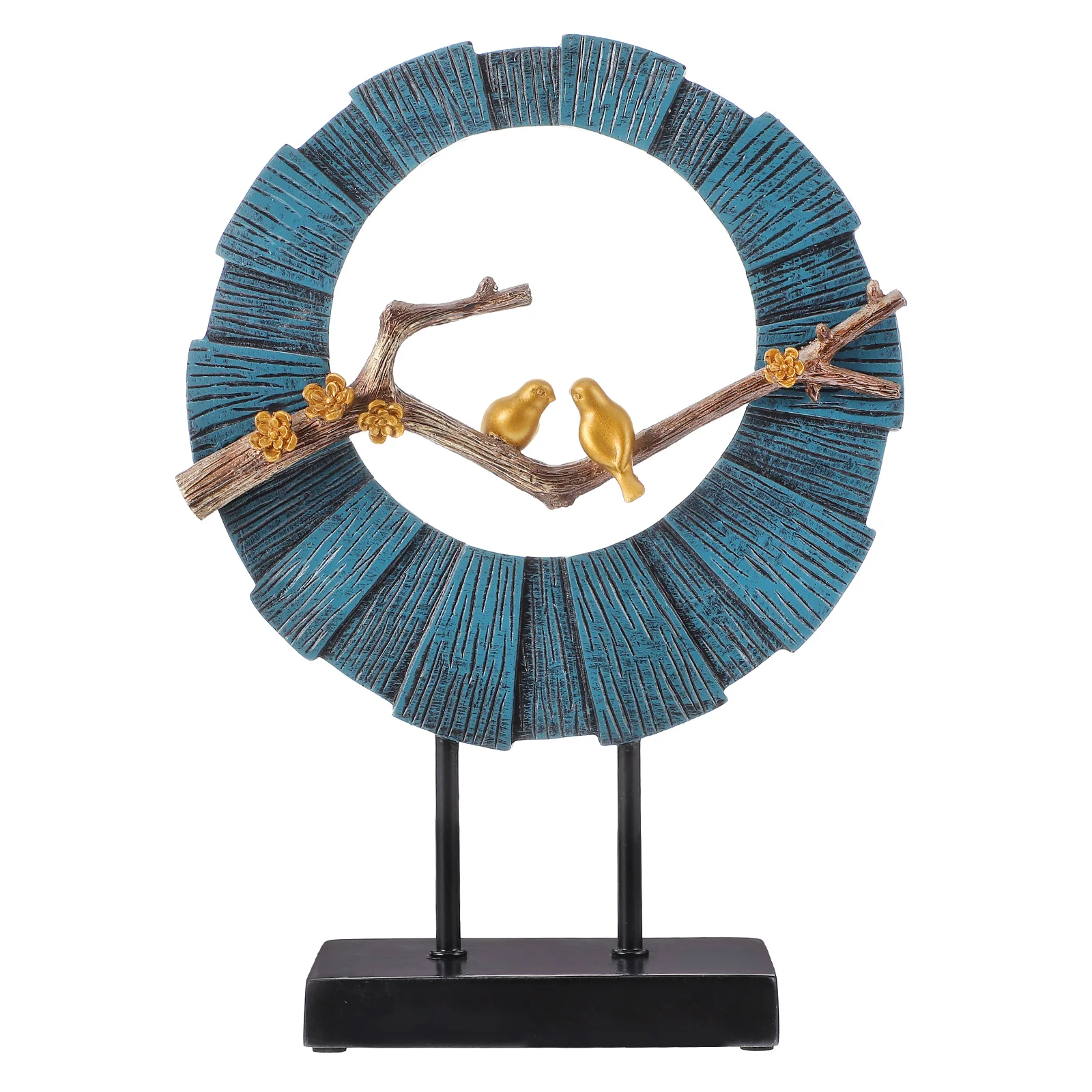 

Птица на ветке в китайском стиле, украшение из смолы