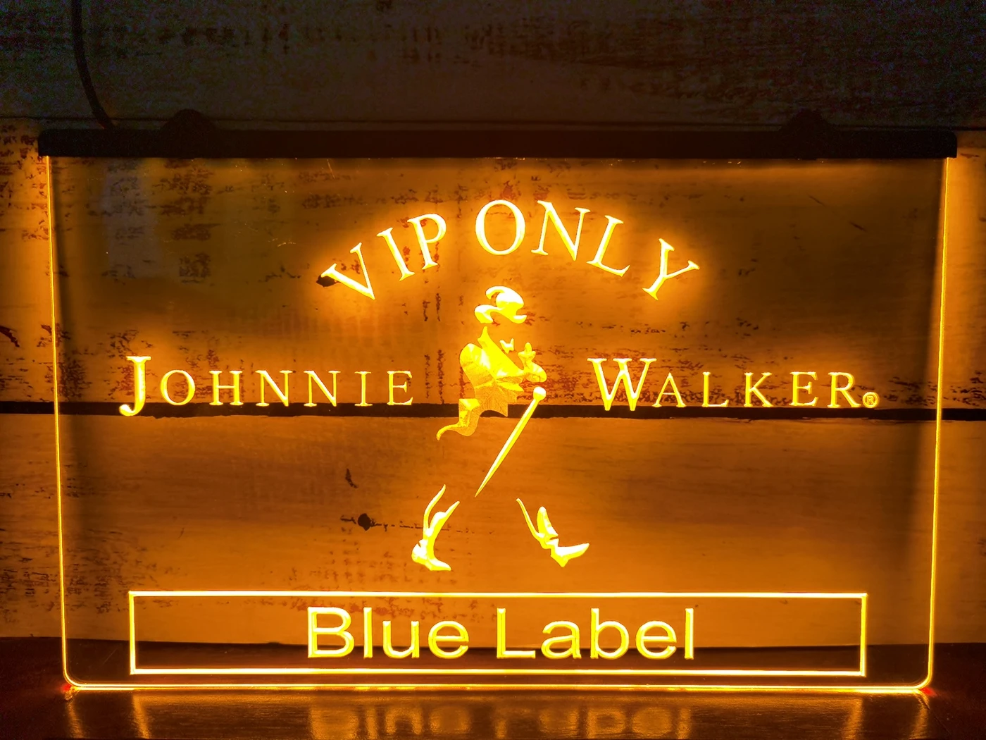 480 Vip только Johnnie Walker синяя этикетка светодиодный неоновый Световой знак | Дом и