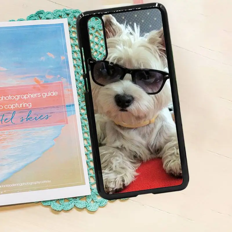 

Westie Terrier Dog Puppy cute animal Phone Case PC for iPhone 11 12 pro XS MAX 8 7 6 6S Plus X 5S SE 2020 XR