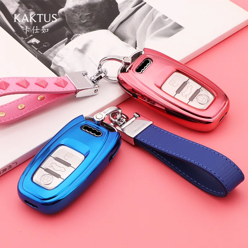 

All Inclusive Car Key Pack Fit for Audi A45678q5s678 Tpu Key Case
