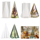 DIY Crystal эпоксидная смола, форма, шестисторонняя тема цилиндрической фоторамки, Декоративные ювелирные изделия, силиконовая форма