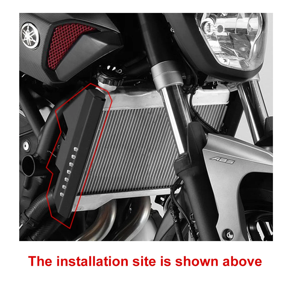 Боковая решетка радиатора крышка гвардии протектор для Yamaha MT 07 FZ07 FZ 2013 2014 2015 2016 2017