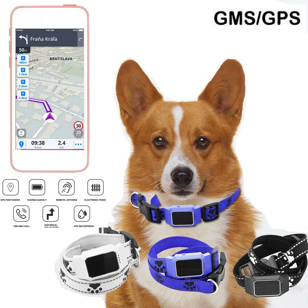D35 Pet gps трекер Водонепроницаемый Geofence удаленный голосовой мониторинг функция