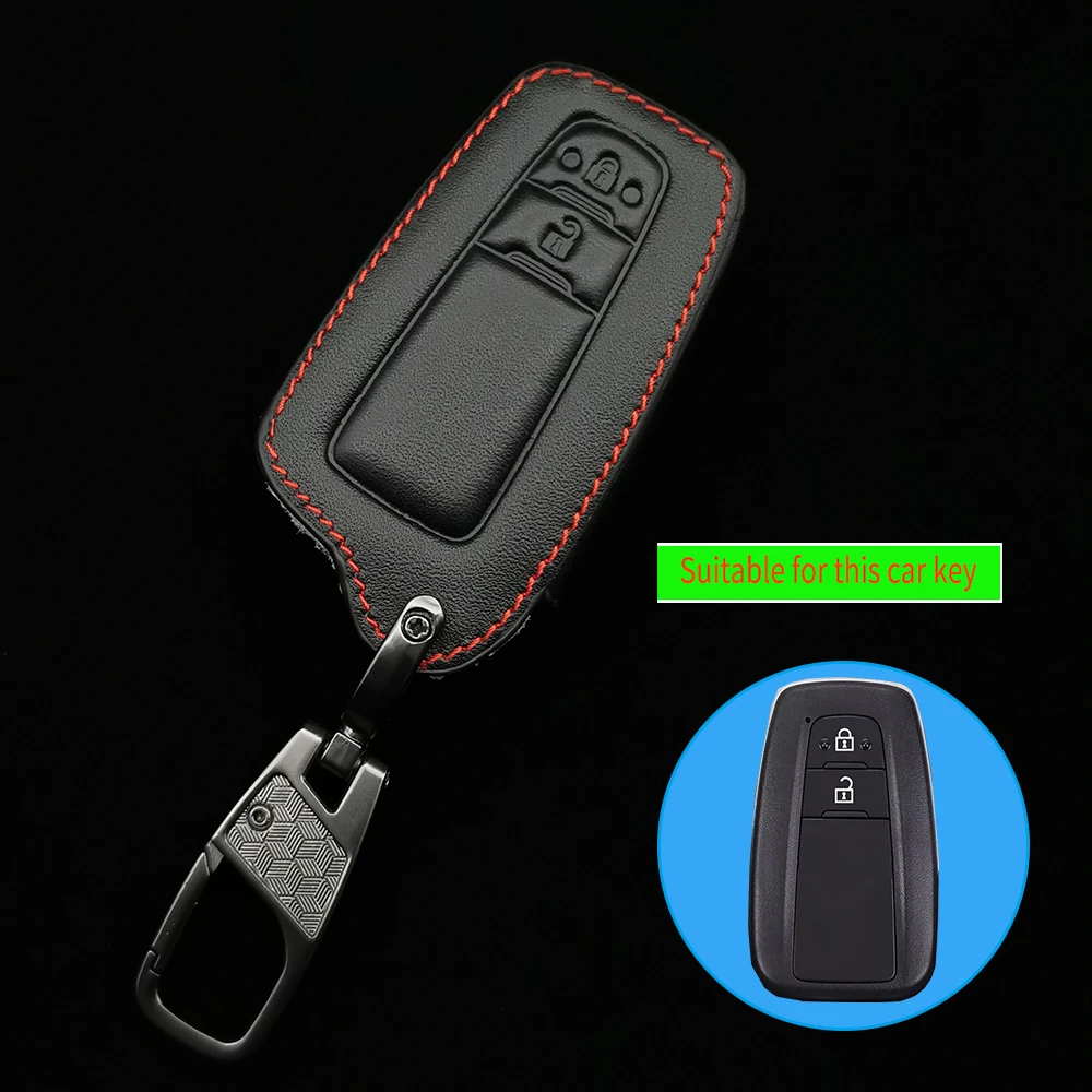 

Car Key Case For Toyota Camry Chr Corolla Rav4 Avalon Land Cruiser Prado Prius Remote Fob Cover 2 3 4 Button 2018 2019 2020