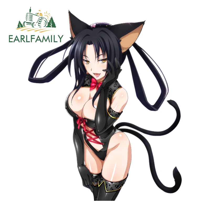 EARLFAMILY Автомобиль Стайлинг сексуальная девушка супер старшая школа DxD JDM RV