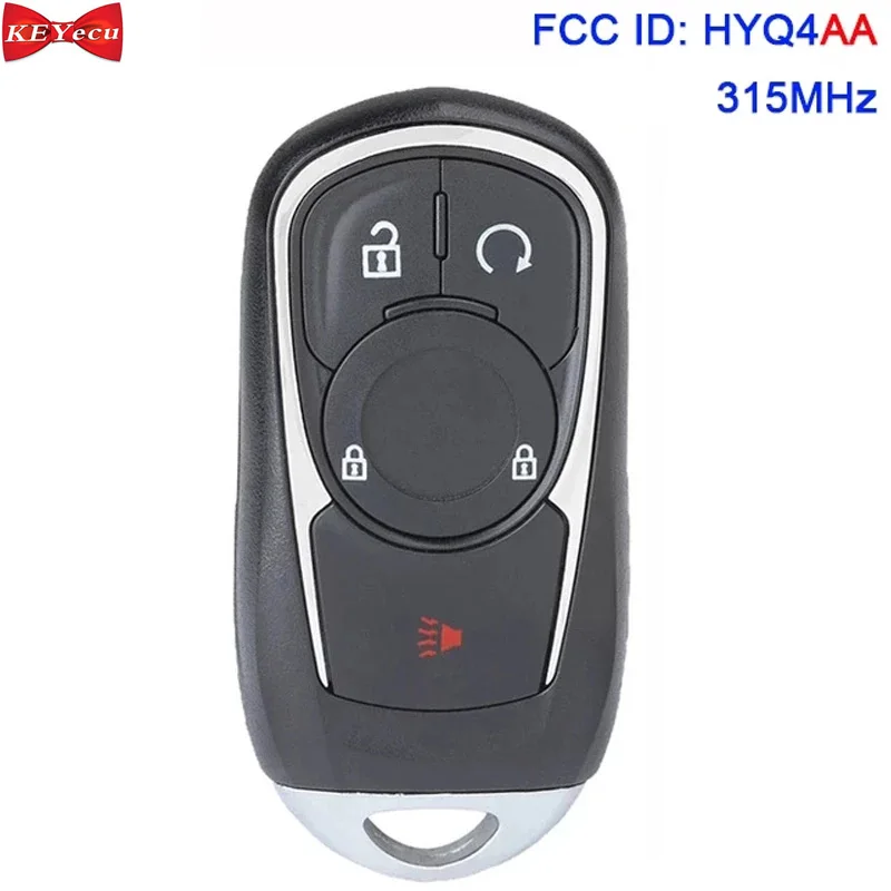 KEYECU для дистанционного ключа Buick Encore 2017 2018 2019 2020 2021 HYQ4AA 13506665 13532383 МГц|Ключ от авто| |