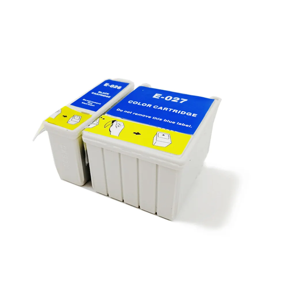 Совместимый чернильный картридж T026 T027 картриджи 026 027для принтера Epson Stylus Photo 810 820
