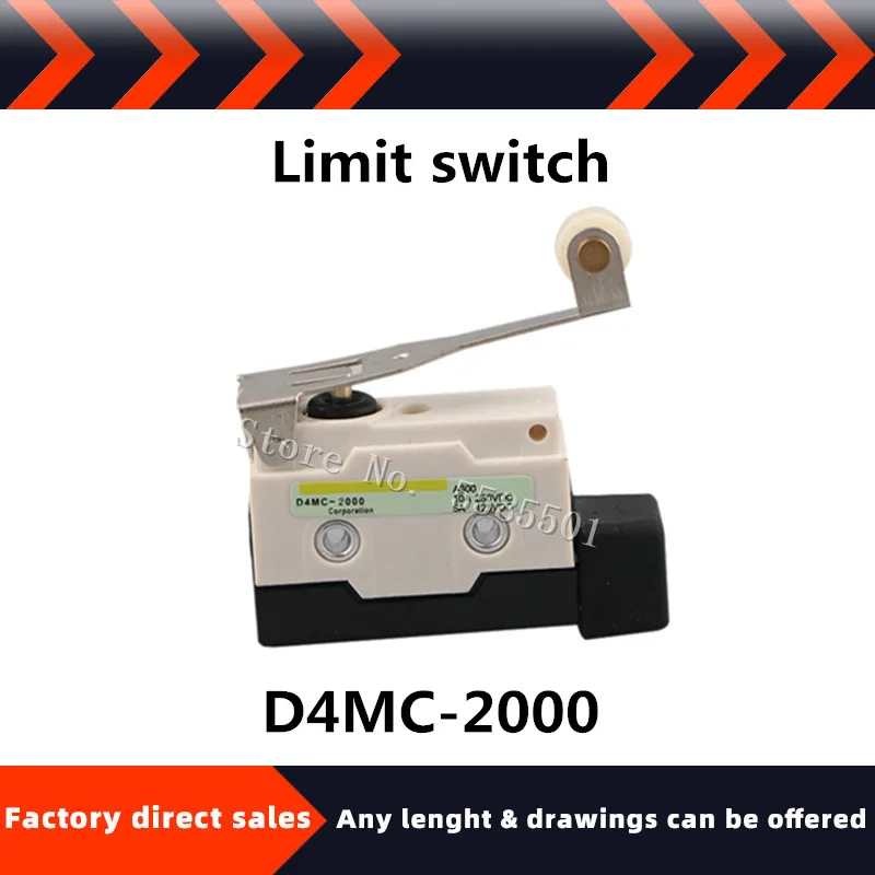 

Factory direct sales of high quality boutique micro switch D4MC-2000 waterproof travel switch silver point