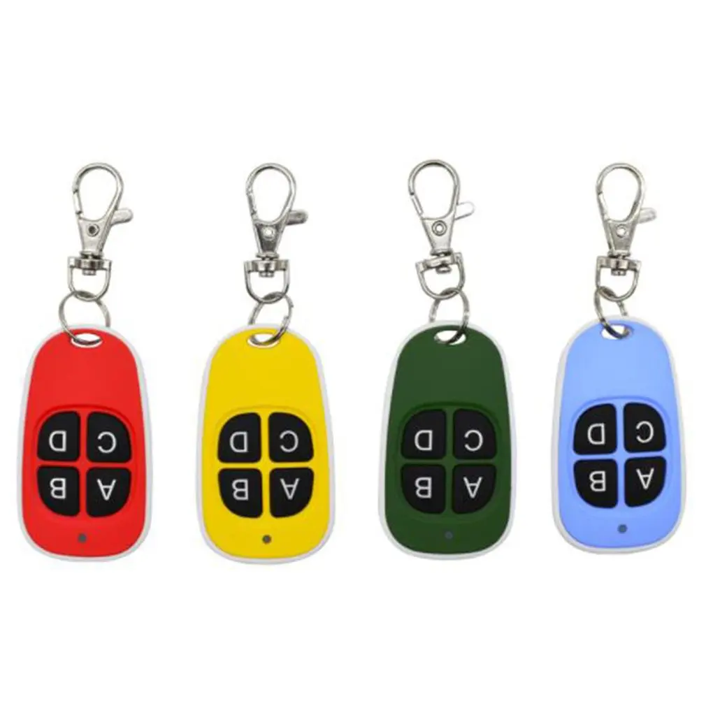 

433MHZ Copy Remote Control Garage Door Durable Remote Control With Emission LED And Low Battery Indicator