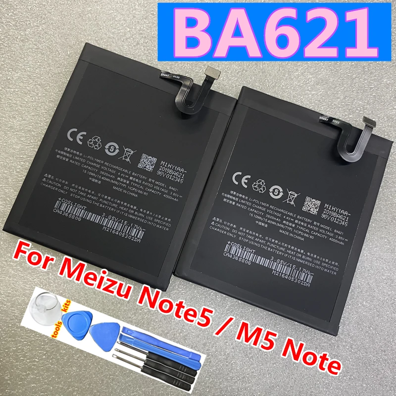 NEW Original MEIZU BA621 Battery For Meizu Note5 / M5 Note M621N/M621Q/M621H Mobile Phone +Tracking Number
NEW Original MEIZU BA621 Battery For Meizu Note5 / M5 Note M621N/M621Q/M621H Mobile Phone +Tracking Number