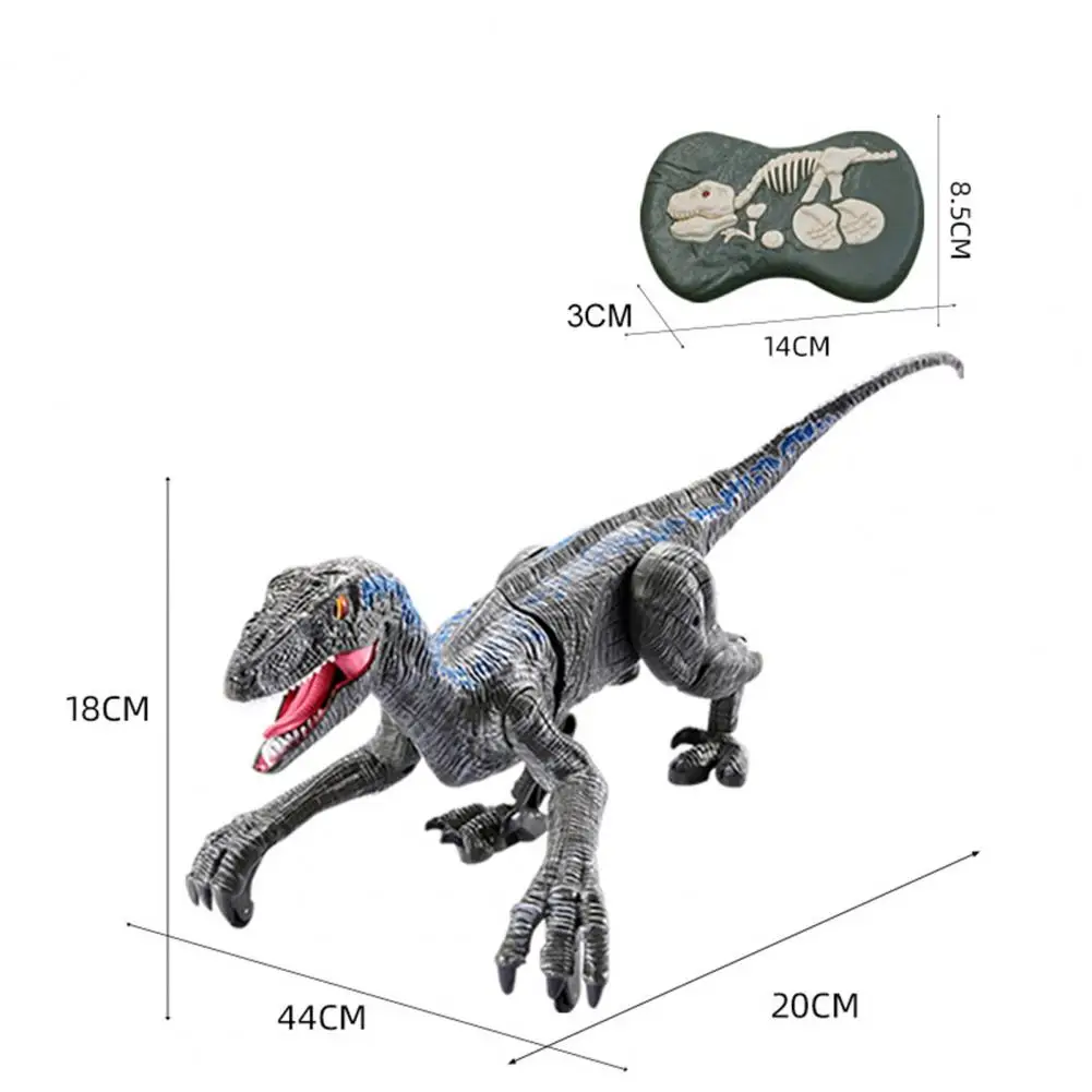 

Dinosaur Toy Attractive Electric Joyful Boys Girls T-Rex Walking Animal Model Remote Control Toys Gift for Interactive Game