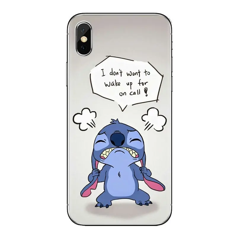 Soft Transparent Shell Covers For Xiaomi Mi6 Mi 6 A1 Max Mix 2 5X 6X Redmi Note 5 5A 4X 4A A4 4 3 Plus Pro Lilo and stitch Ohana |