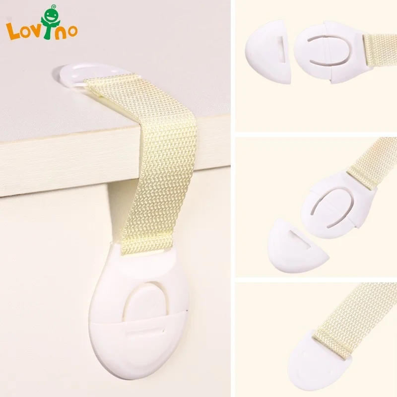 

10 Pcs/batch of Child Lock To Protect Children Multi-function Baby Safety Plastic Protection Safety Lock