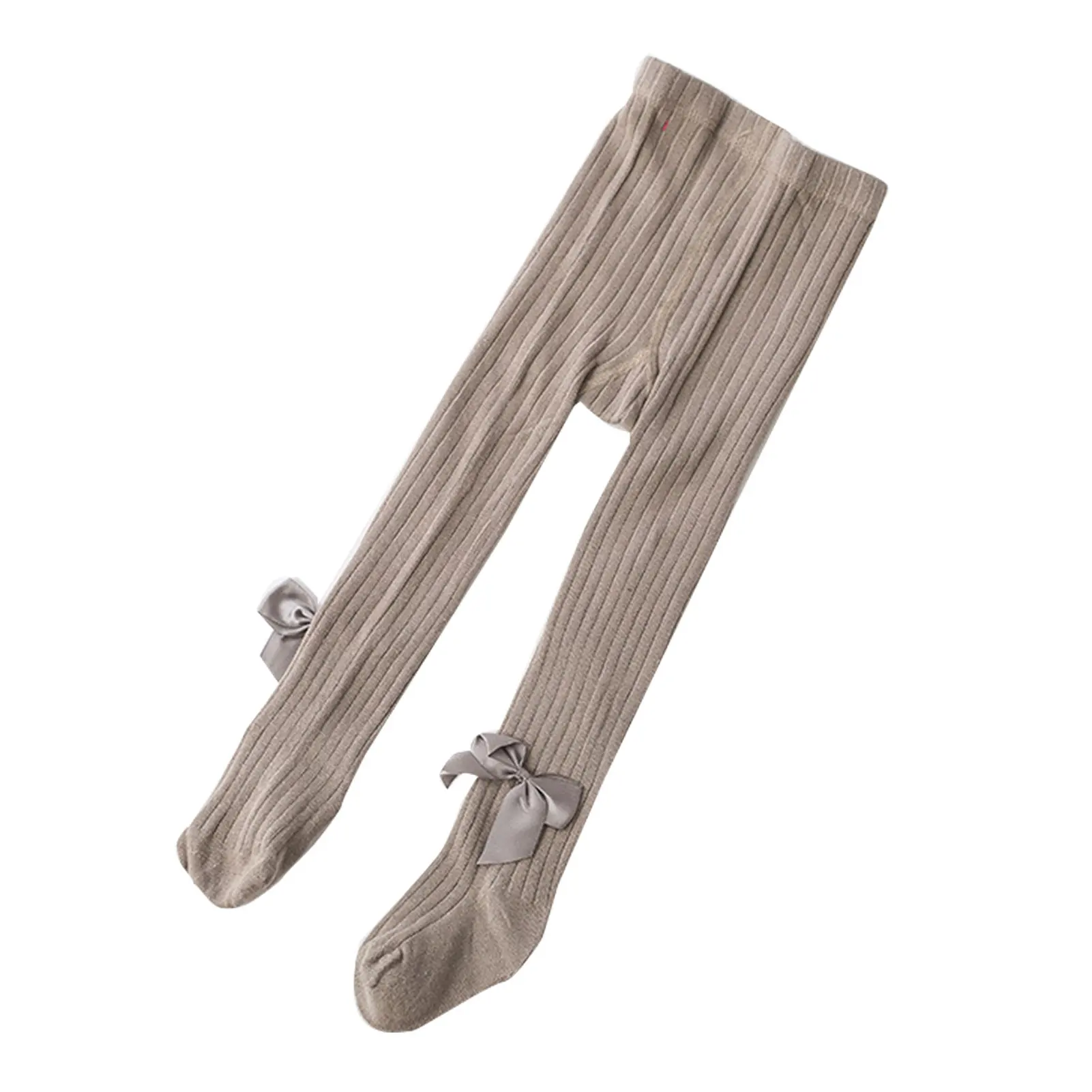 

Girls Collant Cute Spring Autumn Cotton Blend Soft Thermal Children Baby Tights With Bowknot Non Slip Clothing Knitted Leggings