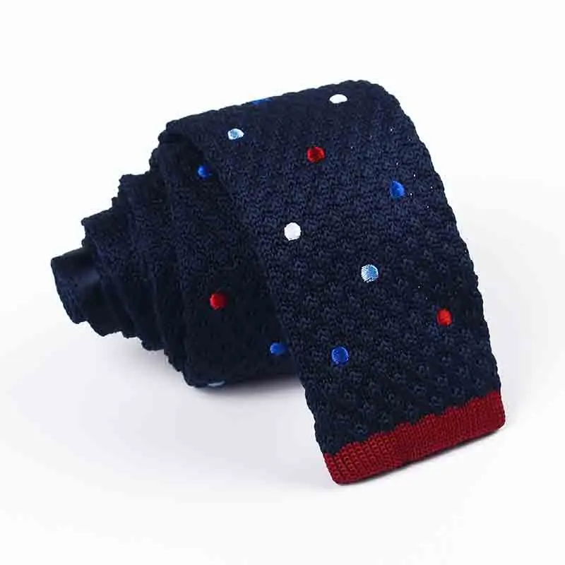 Linbaiway мужские галстуки вязаный жаккардовый галстук повседневная одежда Вязаные