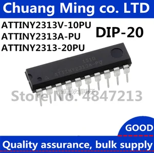 Free shipping 20pcs/lot ATTINY2313V ATTINY2313A ATTINY2313 ATTINY2313V-10PU ATTINY2313A-PU ATTINY2313-20PU DIP-20 IC In stock!