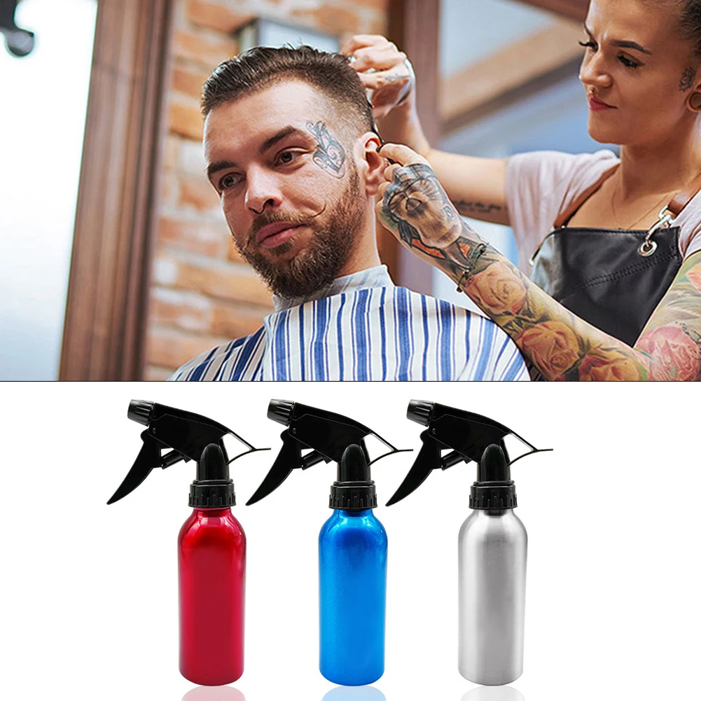 200ml/300ml Salon Barber Spray Bottle Aluminum Refillable Sprayer Bottles Hairdressing Water Hair Styling Tools | Красота и здоровье