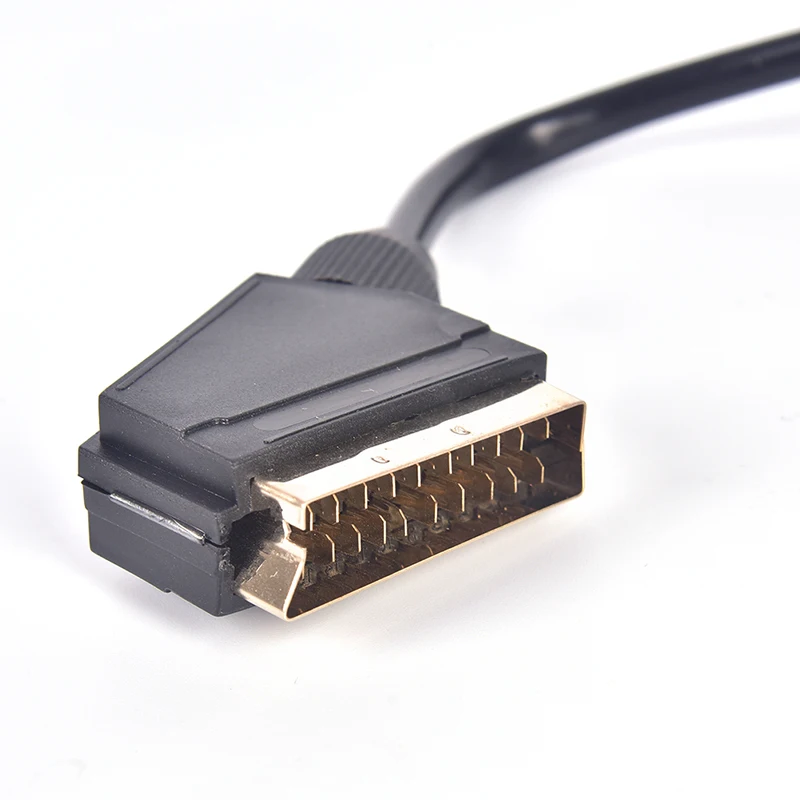Скручивающаяся головка швабры SCART на 3RCA провод длиной 1 5 м истинное покрытие