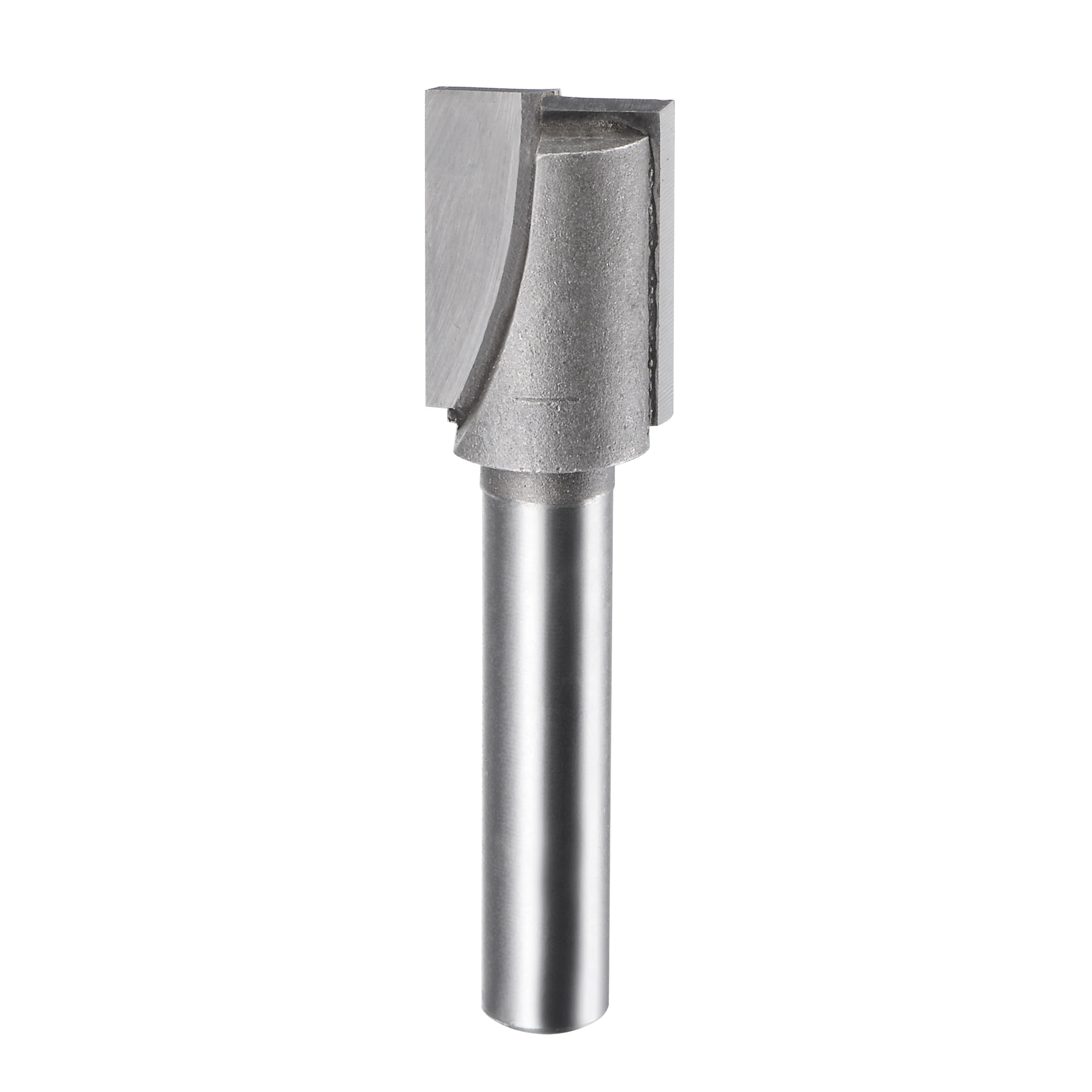 

uxcell 1/2" Dia 1/4" Shank Bottom Cleaning Router Bit, 2 Flutes Carbide Tipped Cutter Uncoated for Woodworking