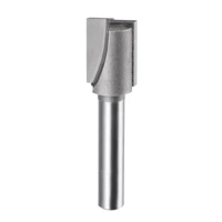 uxcell 12 dia 14 shank bottom cleaning router bit 2 flutes carbide tipped cutter uncoated for woodworking
