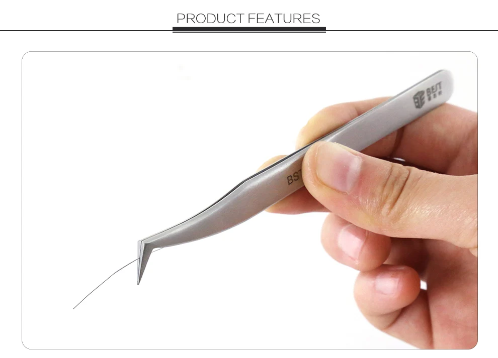 1 шт. пинцет из нержавеющей стали | Инструменты