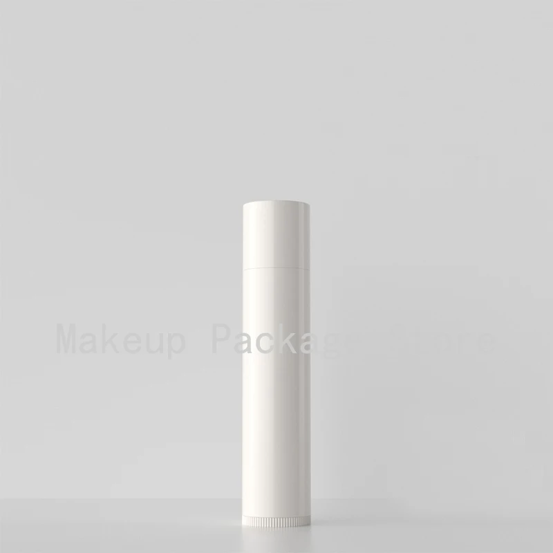 

100/200pcs 5g Empty PP White/Clear Lipstick Tube,DIY Refillable Lip Balm Container, Portable Lipstick Shell Packaging Cosmetics