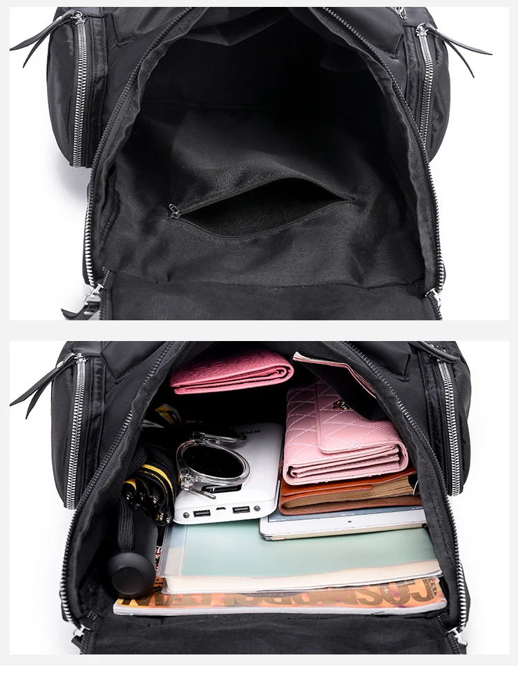

Chuwanglin Luxury Backpacks Women Backpack Fashion Backpack for Teenager Girls Multi-pocket Bagpack Women School Bags Sac F62305