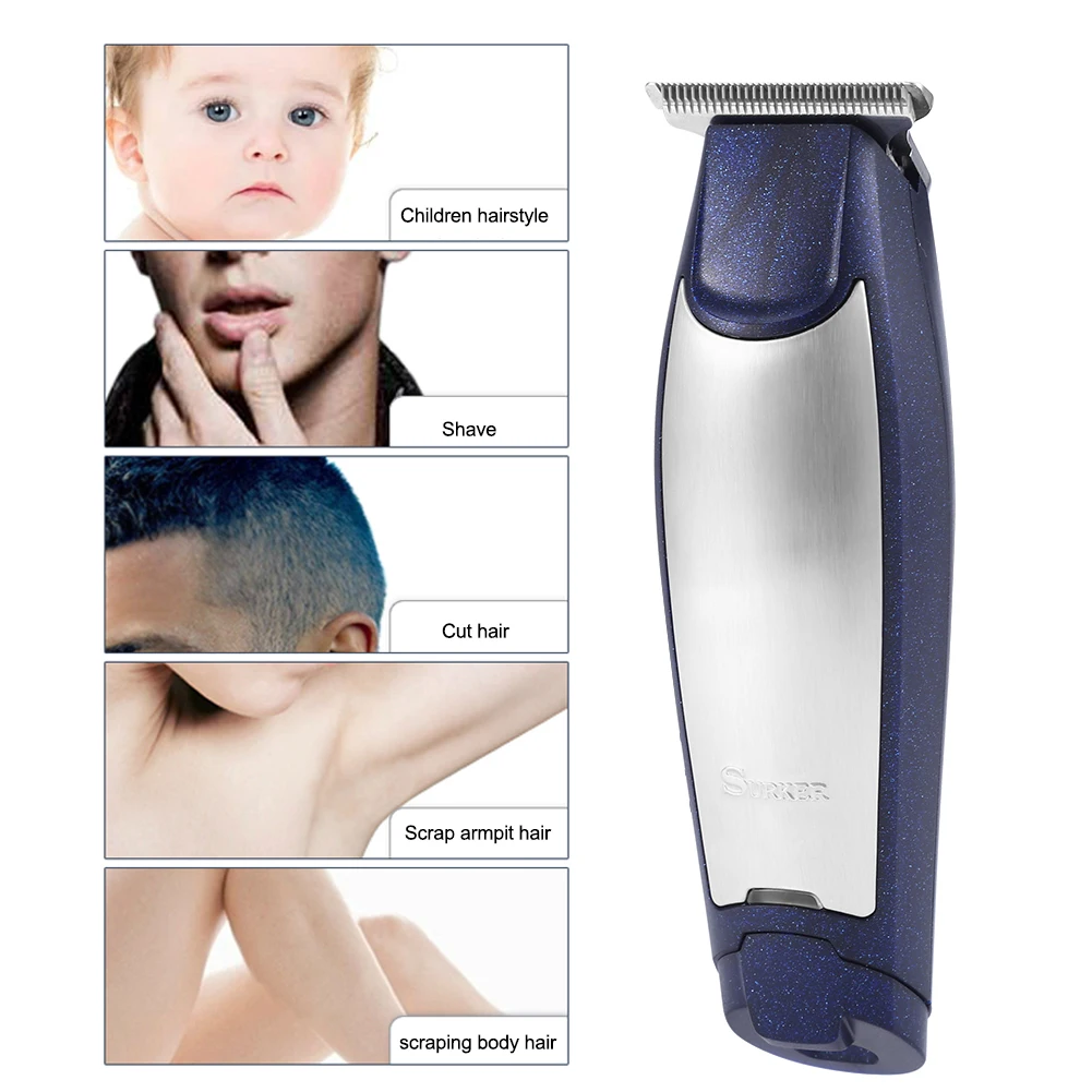 Портативный USB Электрический мужской триммер для волос машинка стрижки бритва