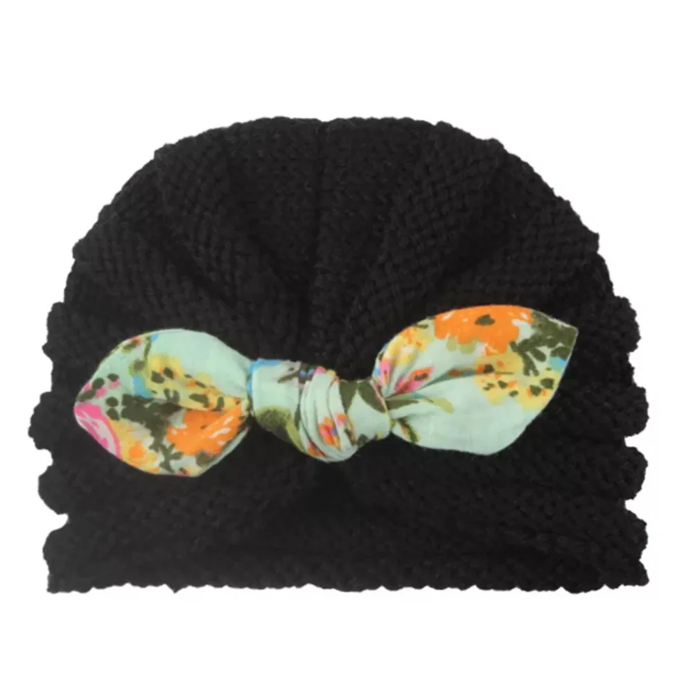 Рождественская версия для маленьких девочек 0-36 м хлопковые шапки осенне-зимние