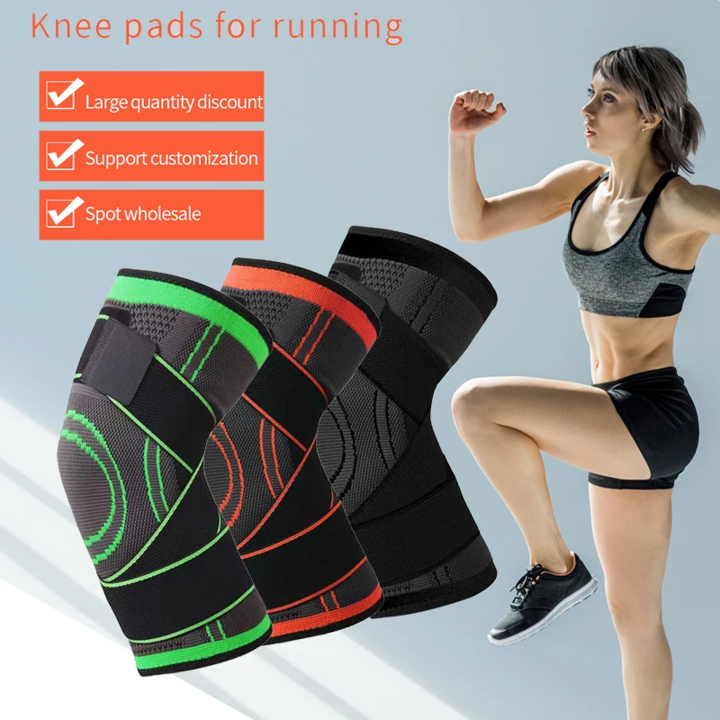 

Professional sports kneepad basketball equipment men and women meniscus joint running paint knee protector summer thin section