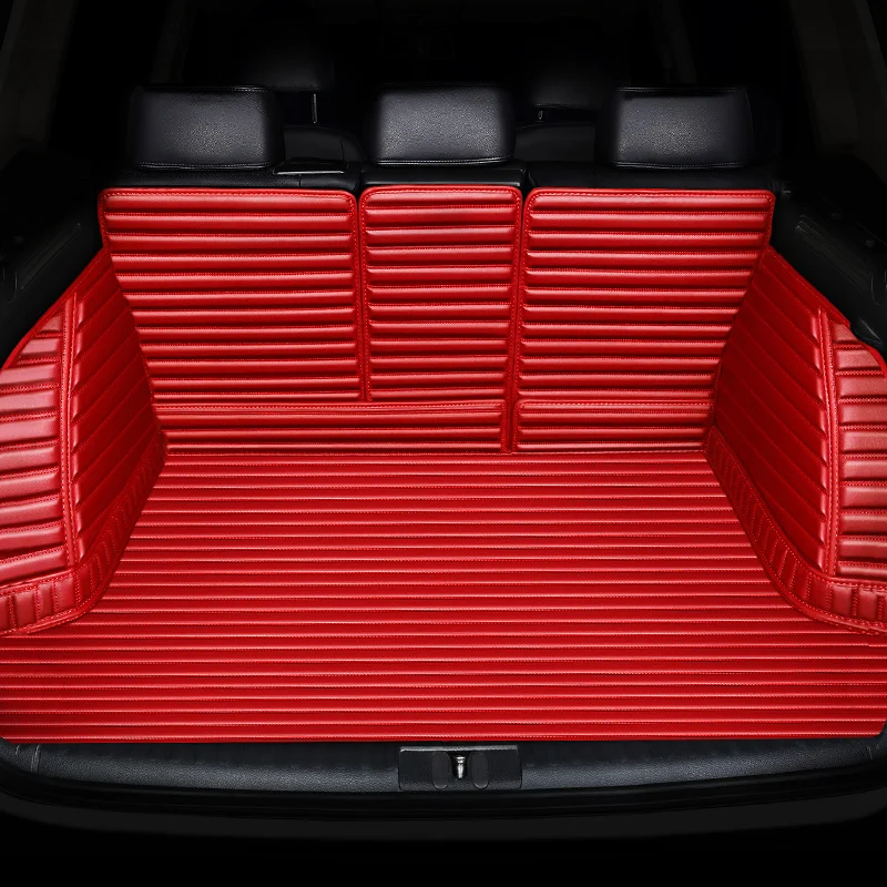 Custom 3D No Odor Waterproof Boot Carpets Cargo Rugs Full Set Car Trunk Mats for Audi A3 A4 A5 A6 A7 A1 S3 S4 S6 S7 S8 Q5 Q7 Q3