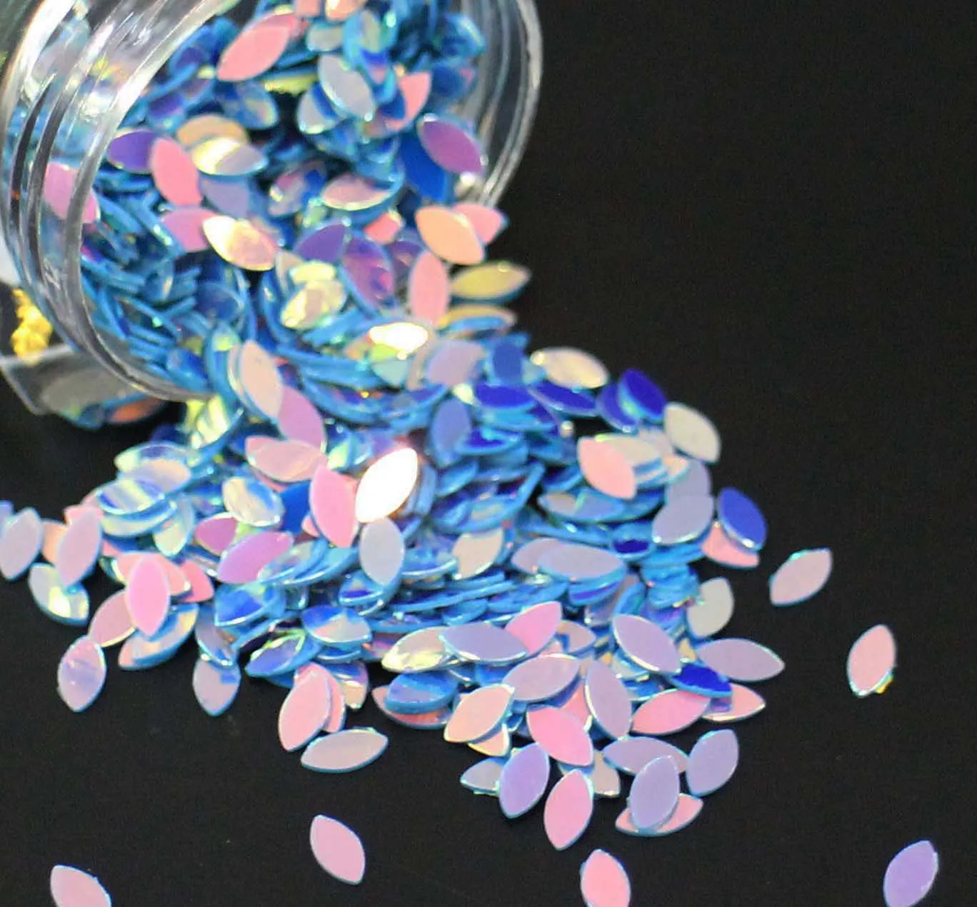 10 г/упак. 12 Цветов Лошадь Глаза формы пайетки переливчатая Радуга блестящие